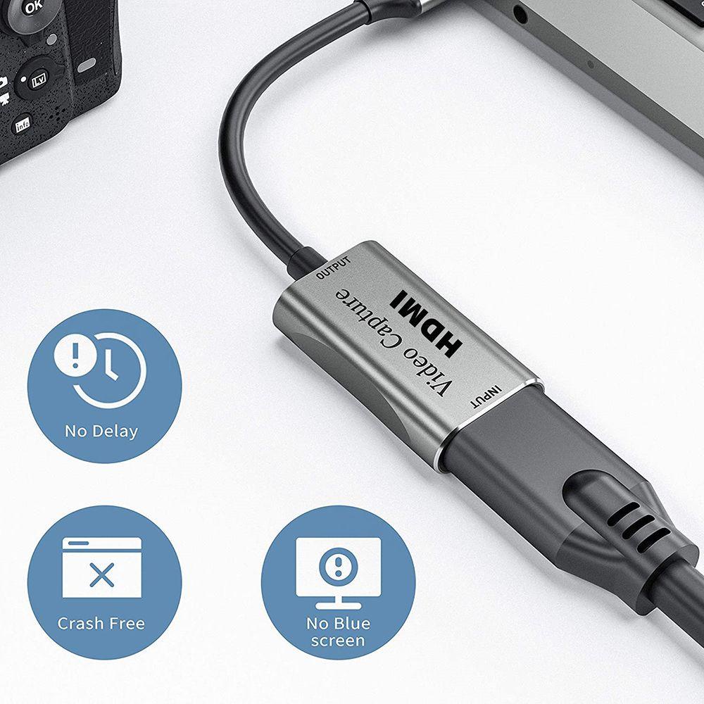 Thẻ Ghi Hình Video Âm Thanh 4K 1080P OBS Cho PS4 XBOX