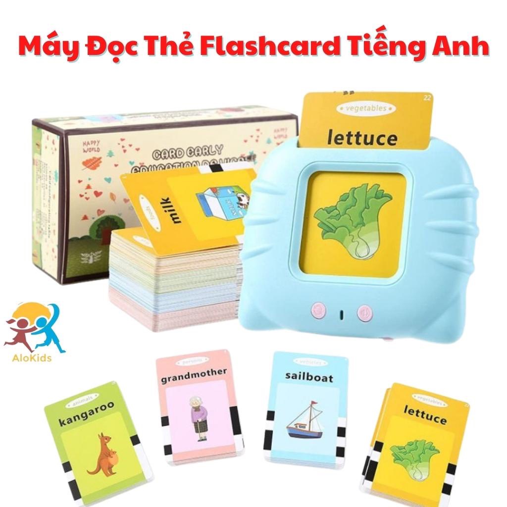 Máy đọc thẻ tiếng anh thông minh Máy đọc luyện tính nhẩm cho bé
