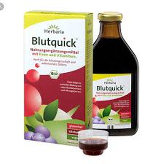 Dung dịch bổ sung sắt hữu cơ Blutquick - 500ml