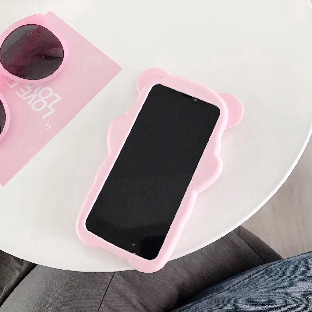 Ốp điện thoại mềm hình gấu in chữ Hug me cho XIAOMI REDMI NOTE 8 PRO NOTE 7 6 5 4 4X NOTE 3 REDMI 6 6A MI A2 LITE MI9