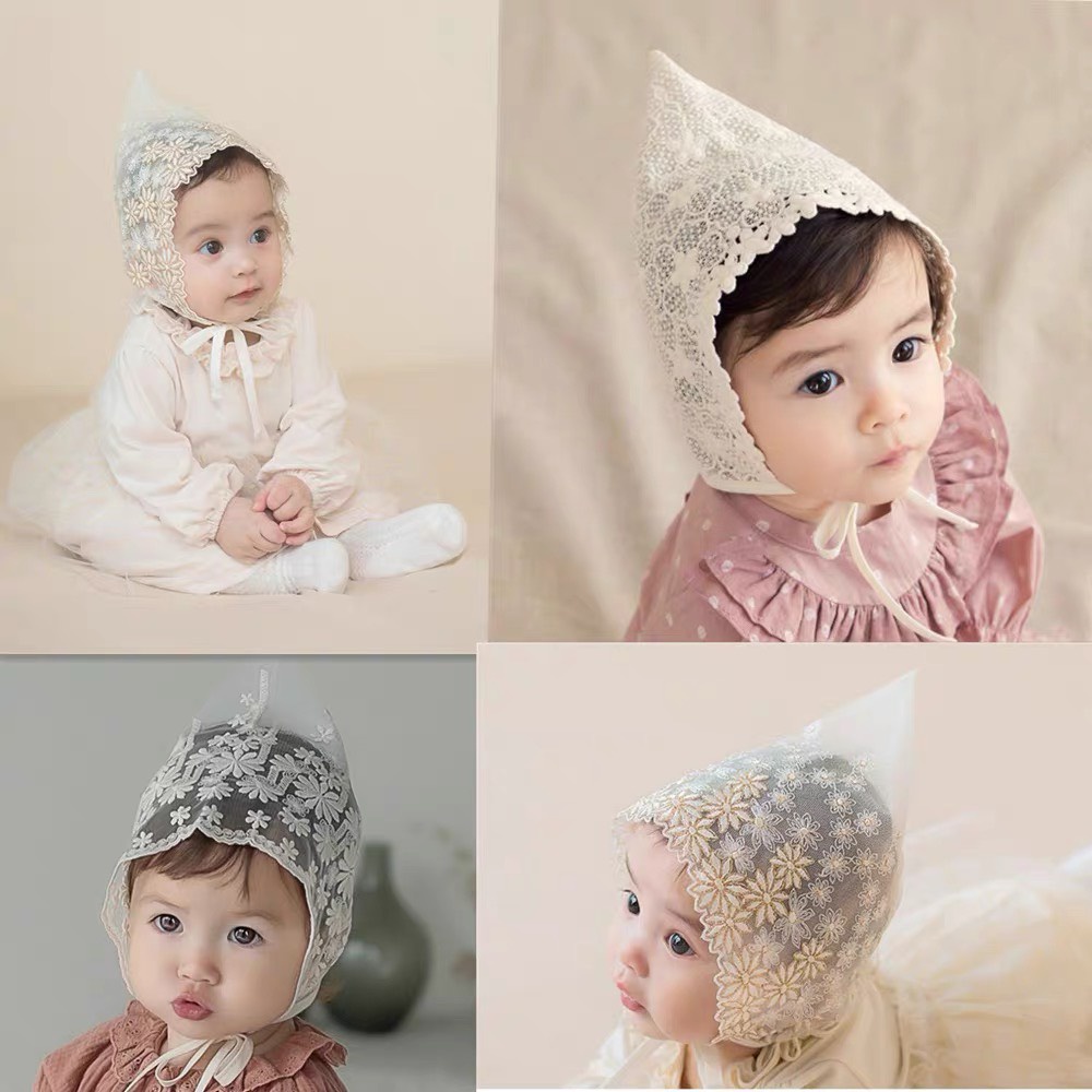 Mũ ren tiểu thư phong cách Hàn Quốc đủ size