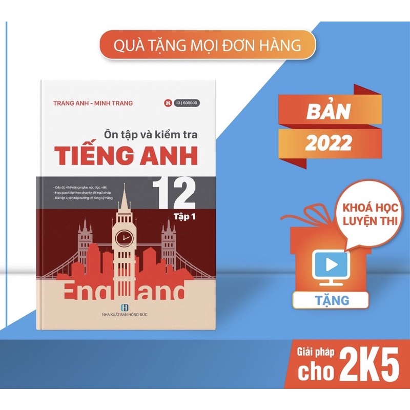 Sách - Ôn tập và kiểm tra Tiếng Anh lớp 12 tập 1