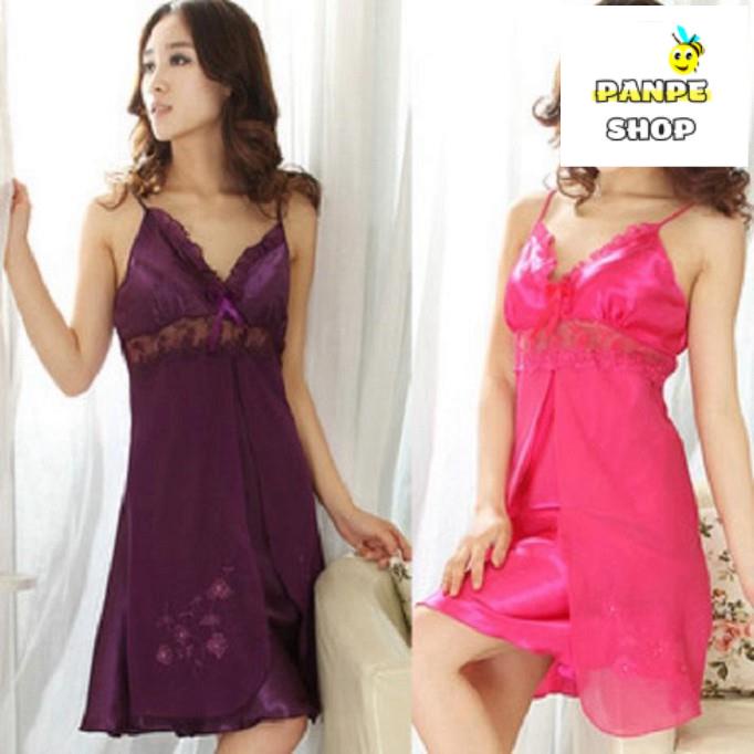 Váy ngủ phi bóng Vải cao cấp mềm mại 6215PP