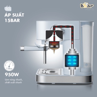 Máy pha cà phê Espresso tự động Bear CF-B15V1 (Bear KFJ-A15L1)