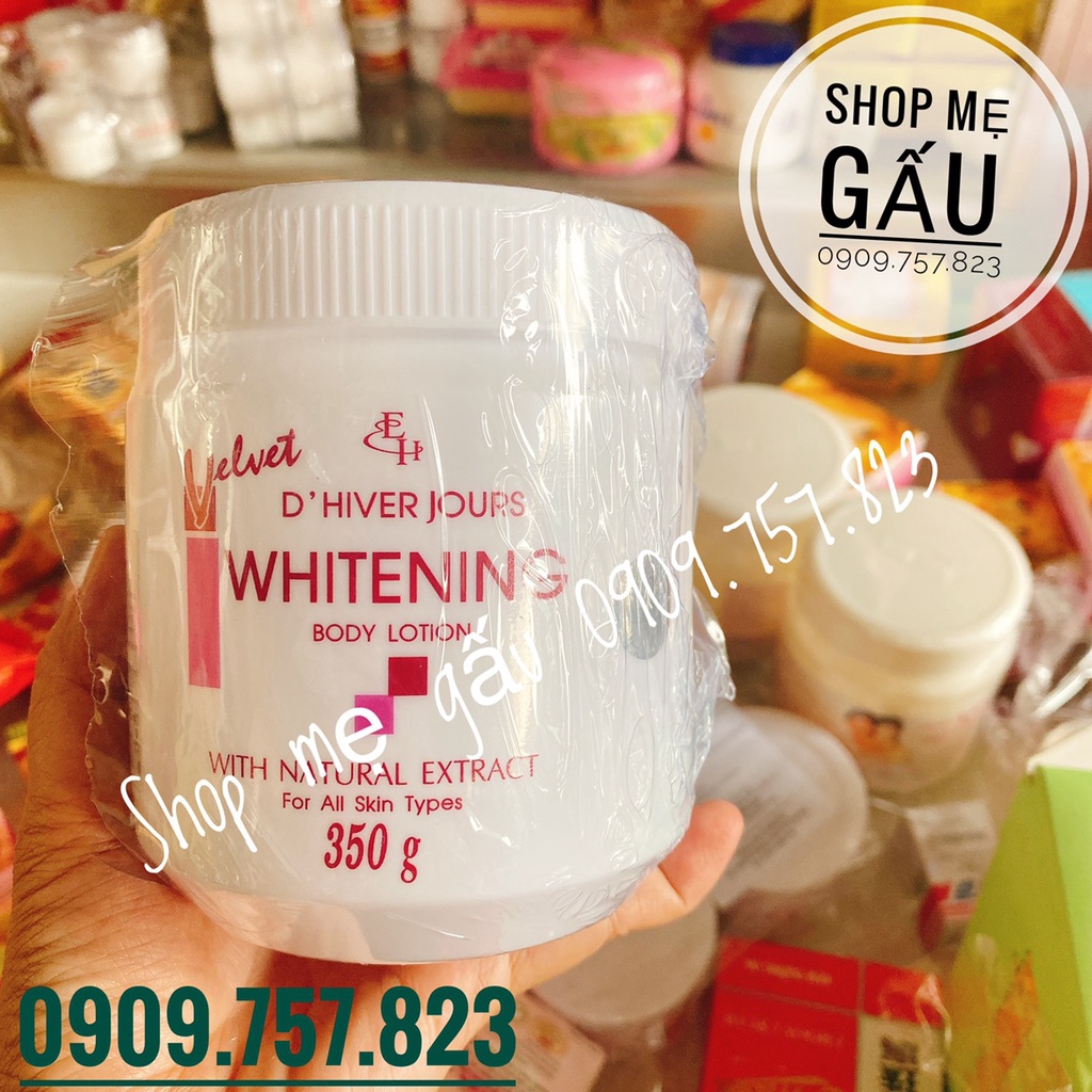 Lẻ 1 hũ body velvet 350g