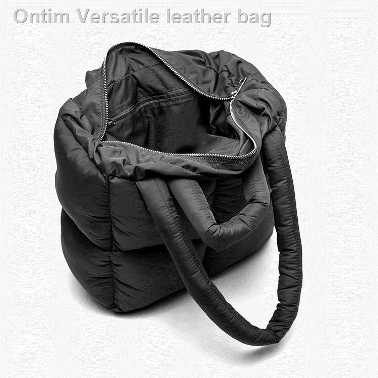 Túi tote đeo vai hình vuông bằng cotton mềm mại phong cách Âu Mỹ thời trang