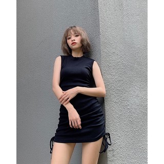 Keii Mini Dress - Váy body ngắn rút dây cực xinh