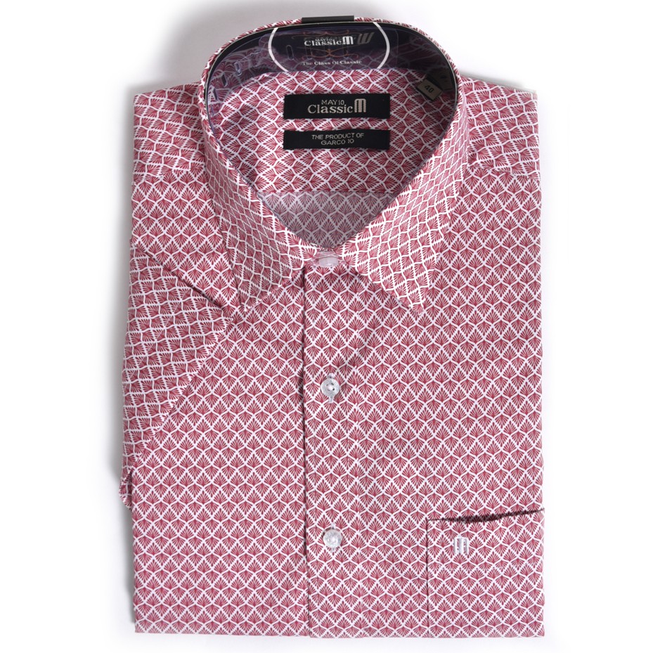 Áo sơ mi nam ngắn tay Regular Fit May 10 chính hãng mã SM0719ON 420