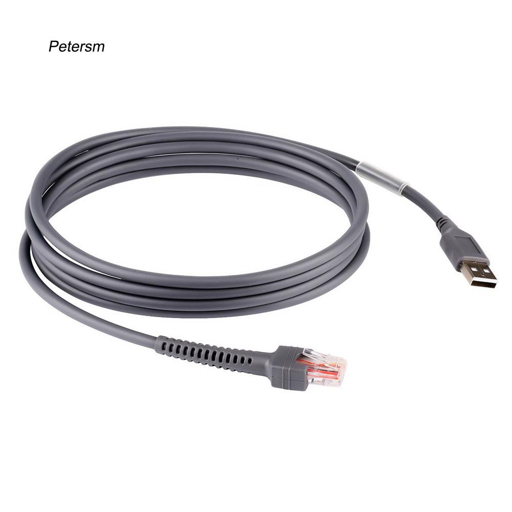 Dây cáp máy quét mã vạch tốc độ cao 1.8m USB 2.0 A sang RJ45