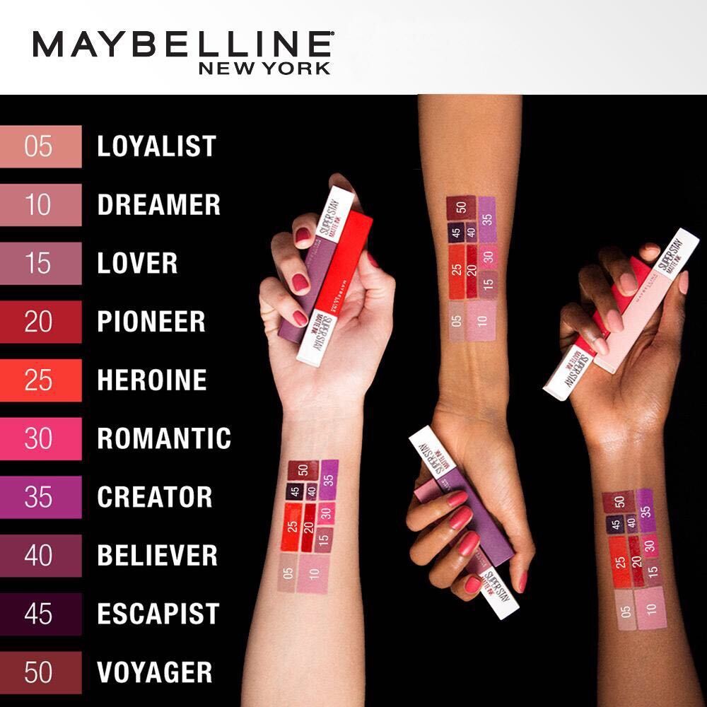 (hàng Mới Về) Hộp Mực Lì Maybelline Superstay 1 | BigBuy360 - bigbuy360.vn