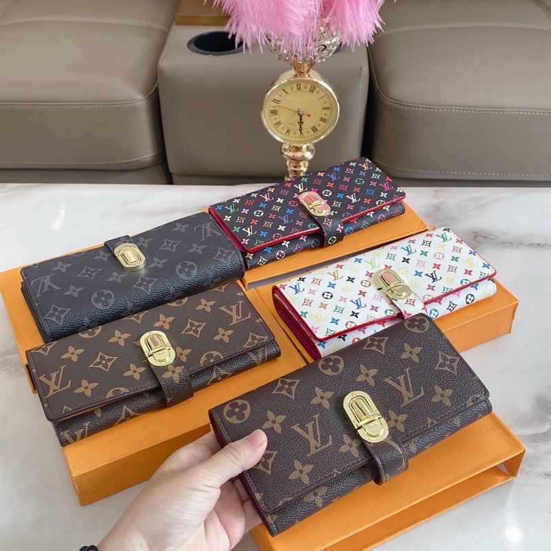 Ví sập dáng dài cầm tay - kèm hộp