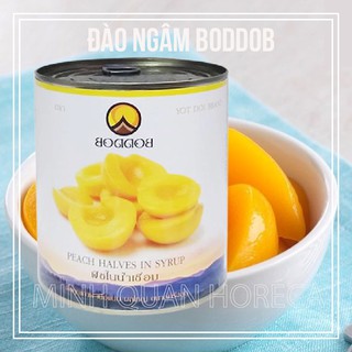 Đào Ngâm Thái Lan 820g -Boddob