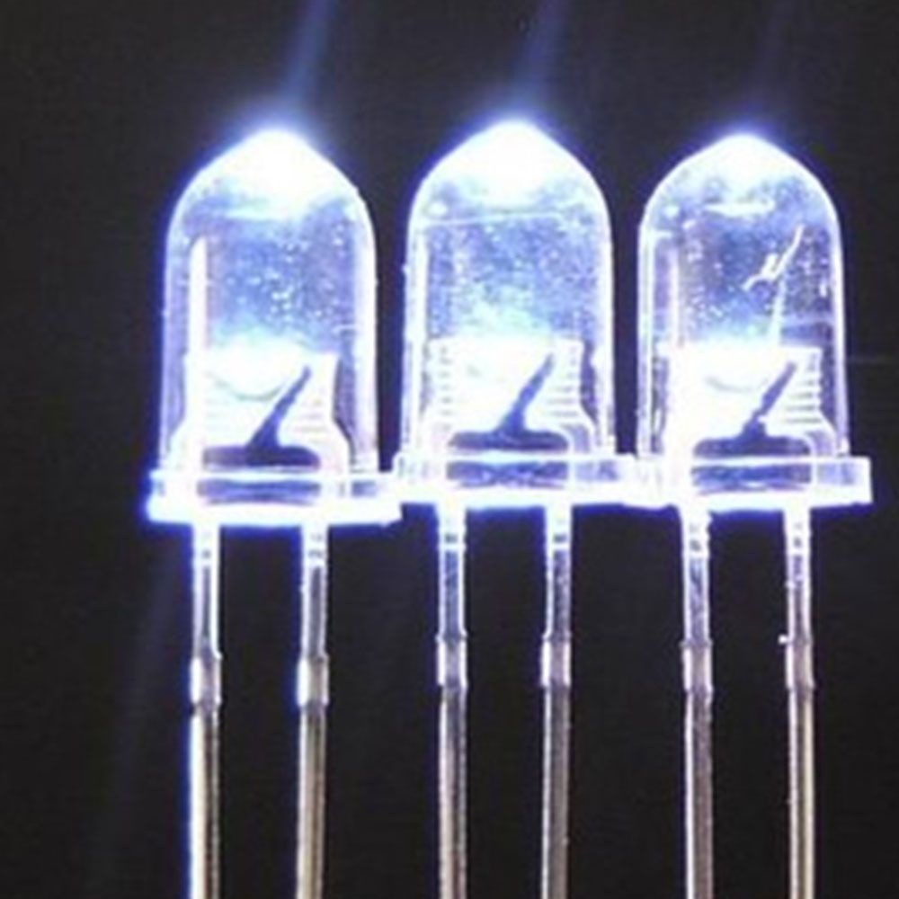 Set 100 bóng đèn LED mini 5mm siêu sáng 15000MCD chất lượng cao