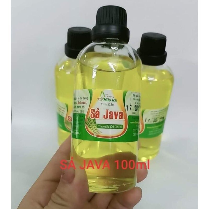 Tinh dầu sả java đuổi muỗi, đuổi kiến, lau sàn
