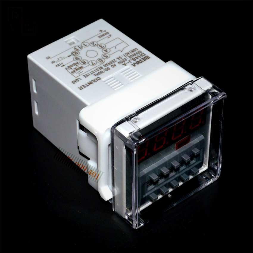 Bộ đếm sản phẩm Counter Omron DH48J- A DHH48J-A Đã kèm ế 8 chân