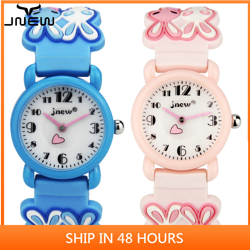 Đồng Hồ Đeo Tay Hình Thỏ Dễ Thương Cho Bé