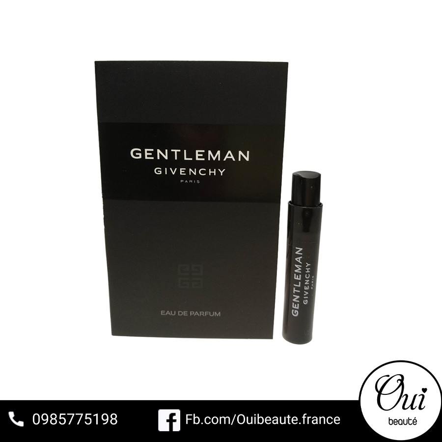 Nước hoa test nam Gentleman Givenchy 1ml Ouibeaute