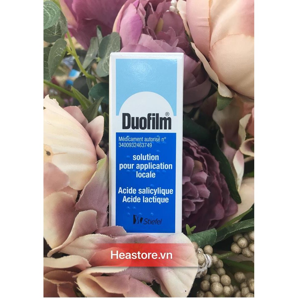 [03/2022]DUNG DỊCH MỤN CÓC,MẮC CÁ CHÂN DUOFILM 15 ML(Nội Địa Pháp)