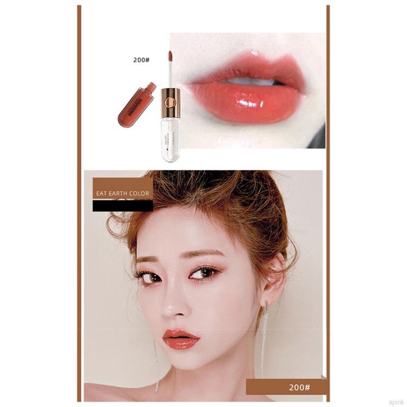 Son kem hai đầu Minshzee dưỡng ẩm lâu trôi chống thấm nước và không dính thành cốc | BigBuy360 - bigbuy360.vn