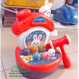 Đồ chơi Máy đập chuột mini Among Us dùng pin