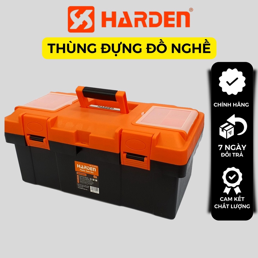 Hộp đựng dụng cụ , thùng đồ nghề đa năng HARDEN - Thùng đựng đồ câu tiện dụng