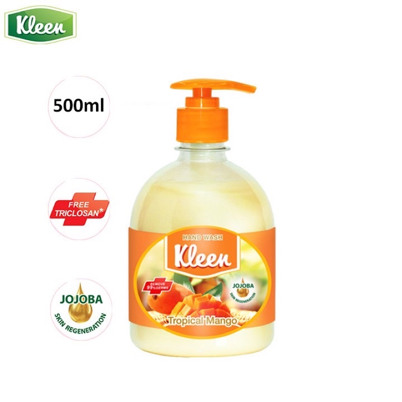 Sữa Rửa Tay Kleen 500ml - Chính Hãng