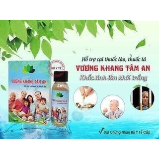 Cai thuốc lá thuốc lào vương khang tâm an