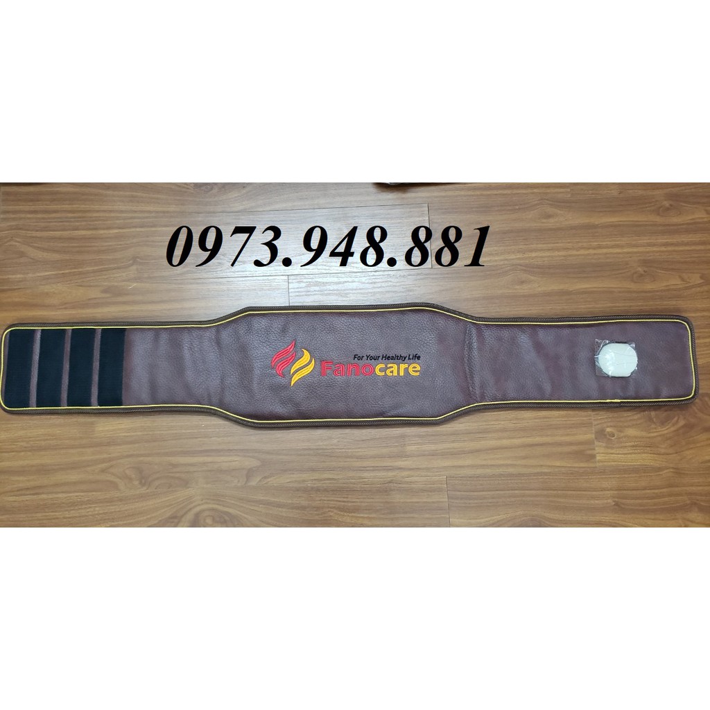 Đai đá nhiệt nóng Fanocare giúp giảm béo, đau lưng, cột sống, thoát vị đĩa đệm FN04