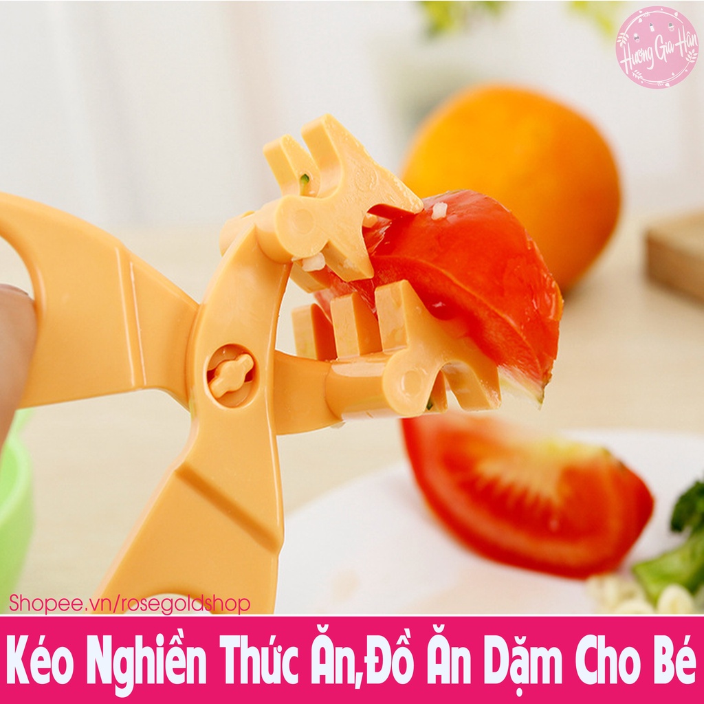 Kéo Nghiền Thức Ăn, Đồ Ăn Dặm Cho Bé Giúp Bé Ăn Dặm Tốt Hơn