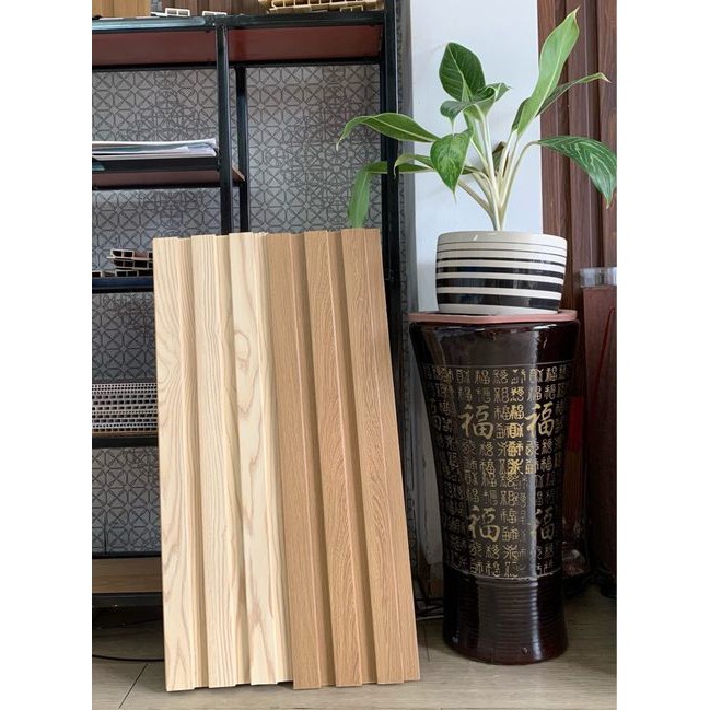 Gỗ nhựa composite loại 3 sóng thấp, ứng dụng thi công ốp trần tường, mang đến không gian mới mẻ hiện đại