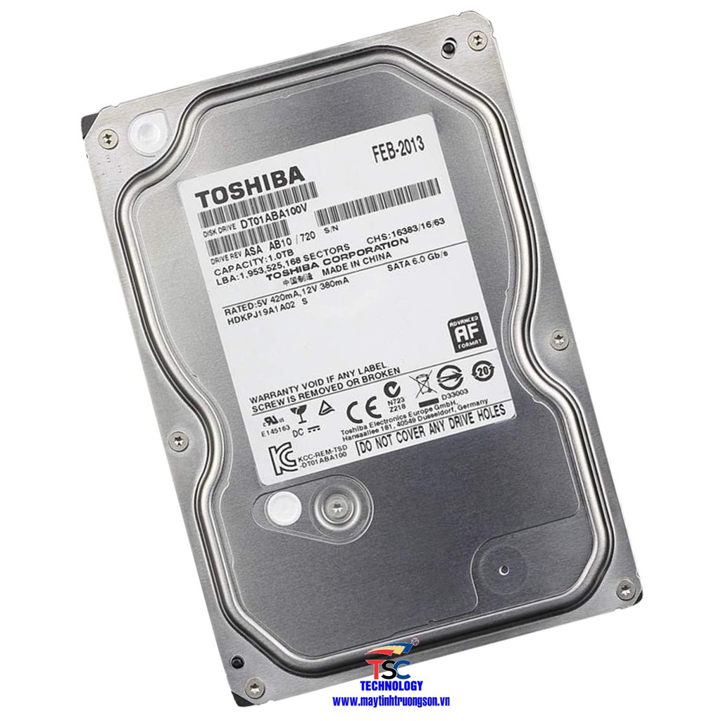 Ổ Cứng Toshiba HDD 4000Gb | Chính Hãng Maytinhtruongson.vn