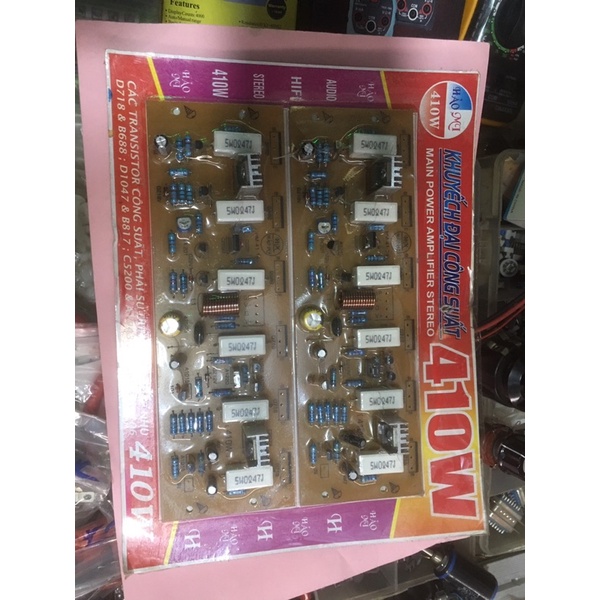 Mạch KHuyếch Đại Công Suất 410w
