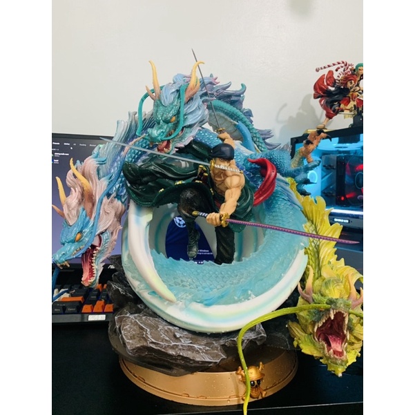 MÔ HÌNH ZORO TAM LONG CAO 50CM SIÊU TO 2 ĐẦU- MÔ HÌNH VIỆT NAM