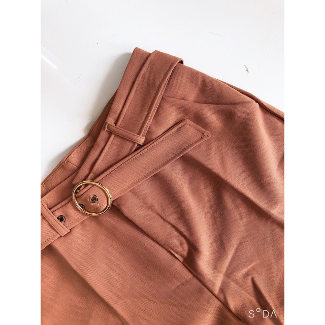 Quần Ống Rộng Khóa 1 cúc kèm đai | BigBuy360 - bigbuy360.vn