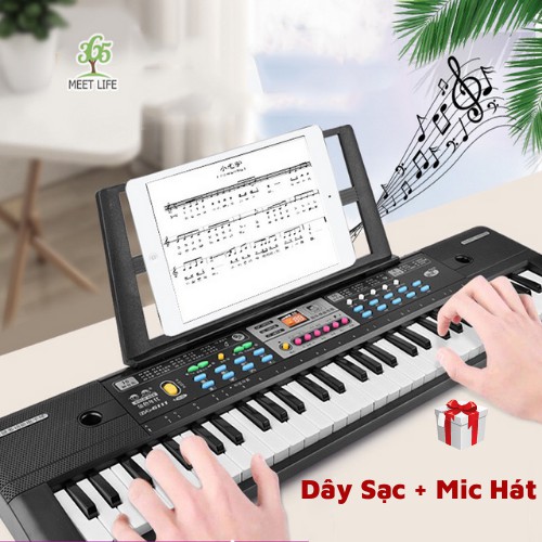 Đàn Piano điện tử 61 phím cho người mới học - âm thanh hay - nhiều chức năng