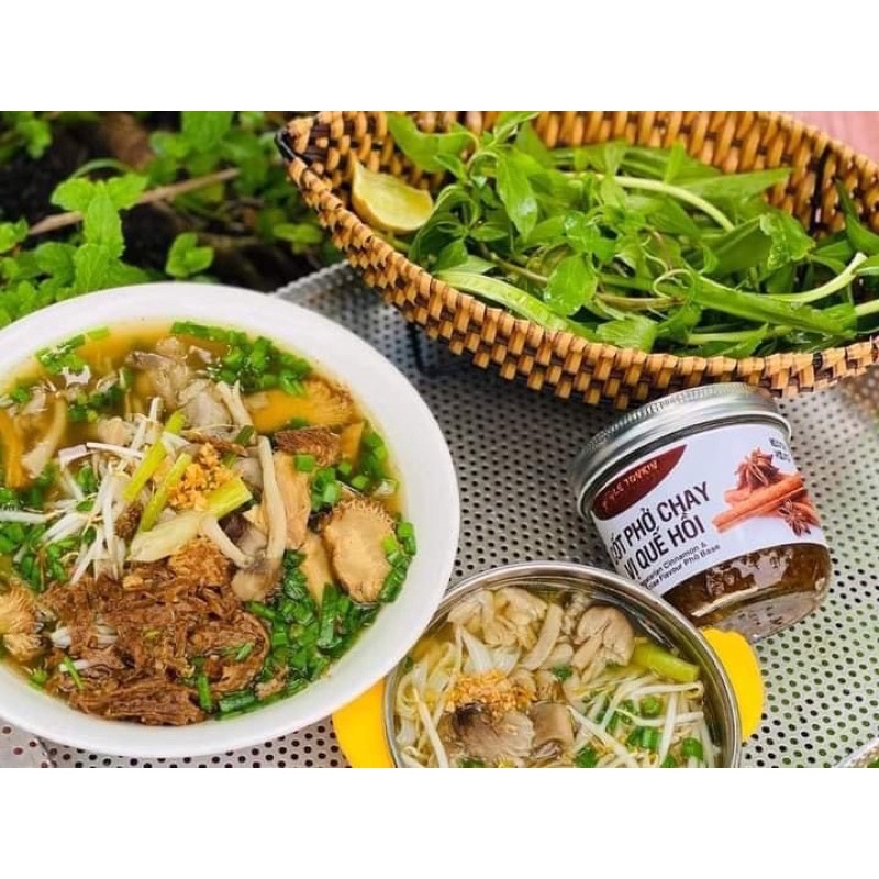 Set mini 5 vị Cốt gia vị chay/ phở chay Letonkin - Cốt nấu nước lèo bún/ phở/ lẩu chuẩn ngon