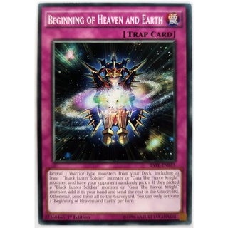 [Thẻ Yugioh] Beginning of Heaven and Earth |EN| Common