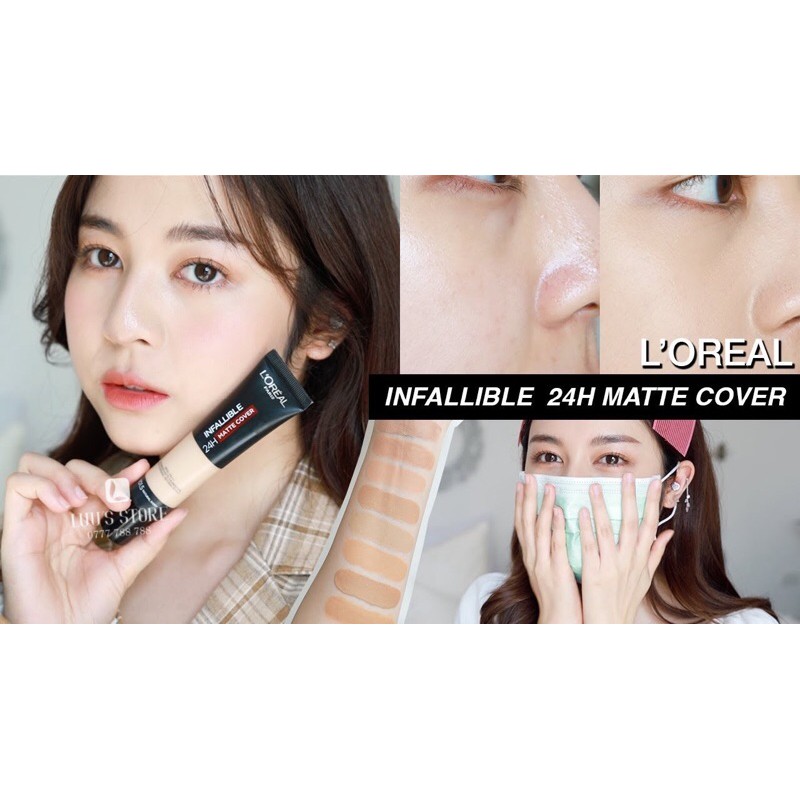 Kem Nền L’Oreal Infallible 24h Matte Cover | BigBuy360 - bigbuy360.vn
