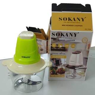 [Hàng Chính Hãng] Máy Xay Thịt Sokany 2 Chế Độ Siêu Khoẻ