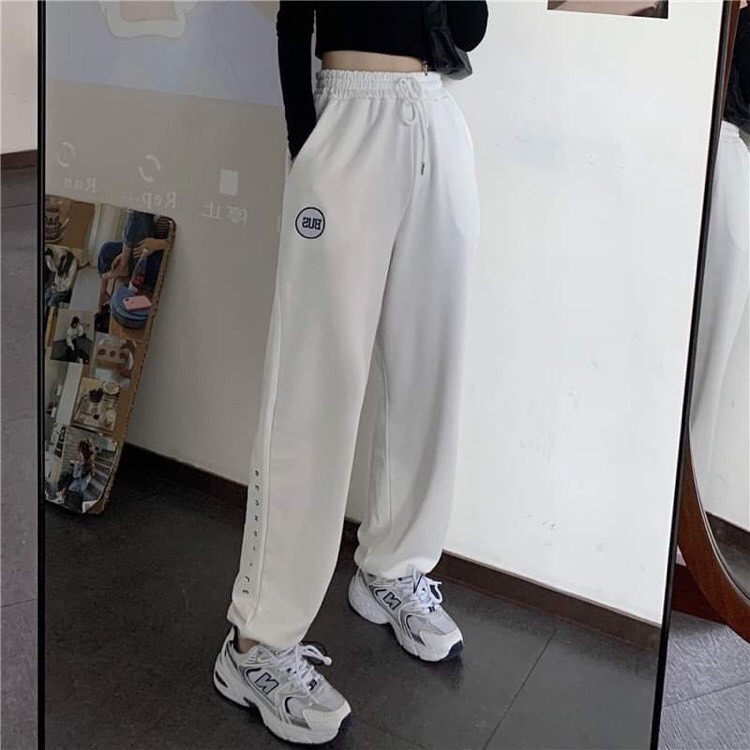 Quần Thun Jogger 3 Màu Unisex 🍀FREESHIP🍀 Quần Thun 2 Kiểu Ống Suông, Chun Bo 3 Màu Unisex