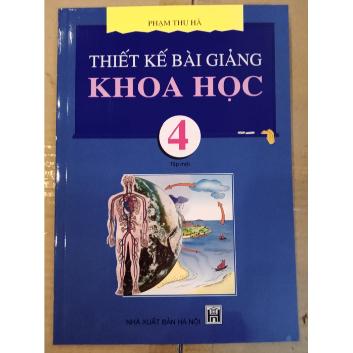 Sách - Combo Thiết kế bài giảng Khoa học 4 (Tập 1 + Tập 2)