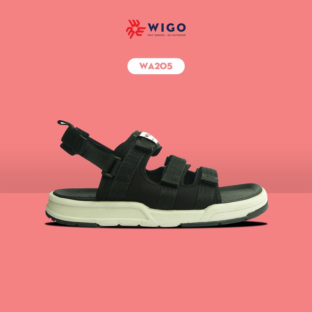 Giày Sandals Unisex HuuCuong &amp; wigo 3 quai  - TH19