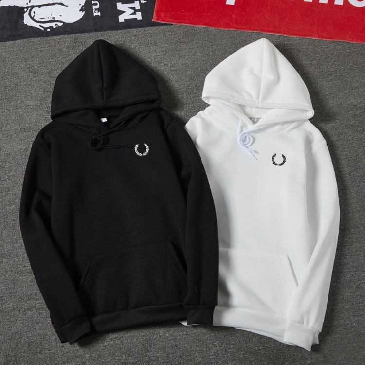 FRED PERRY VANS Áo Hoodies Có Nón Dài Tay Thời Trang Nam Nữ