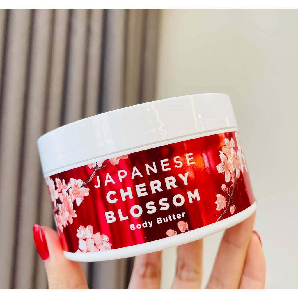 BƠ DƯỠNG THỂ JAPANESE CHERRY BLOSSOM BODY BUTTER Bath&BodyWorks bill Mỹ