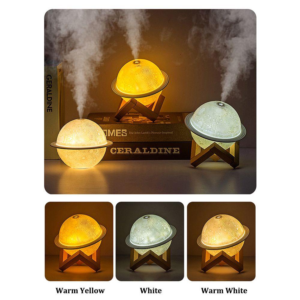 GOGOUP Máy Phun Sương Tạo Ẩm 200ml Có Đèn Mặt Trăng