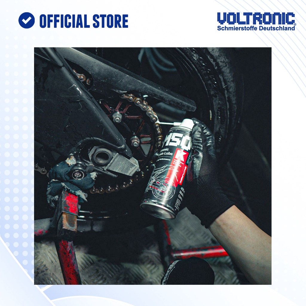 XỊT DƯỠNG SÊN PHỬ SỨ CAO CẤP NHẬP KHẨU ĐỨC VOLTRONIC M50-K CERAMIC CHAIN LUBE (M50 VOLTRONIC) - VOLTRONIC VIETNAM STORE