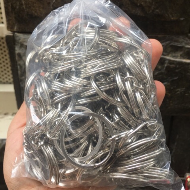 Khoen móc khoá dẹp loại tốt size 3cm