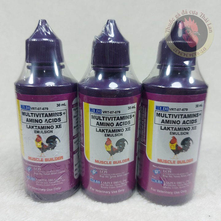 [MULTIVITAMIN] - [AMINO ACIDS] - {thuốc bổ mau sung dành cho gà philippine} 1 lọ / 30ml