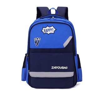 Balo đi học cho bé trai, balo học sinh tiểu học cho bé trai, nhiều ngăn Happy