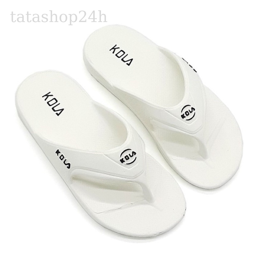 Dép Bánh Mì Thông Hơi Tông Kẹp, Xỏ Ngón Siêu Mền Nữ Đi Biển Mùa Hè (Đen, Hồng, Đỏ) - DL036